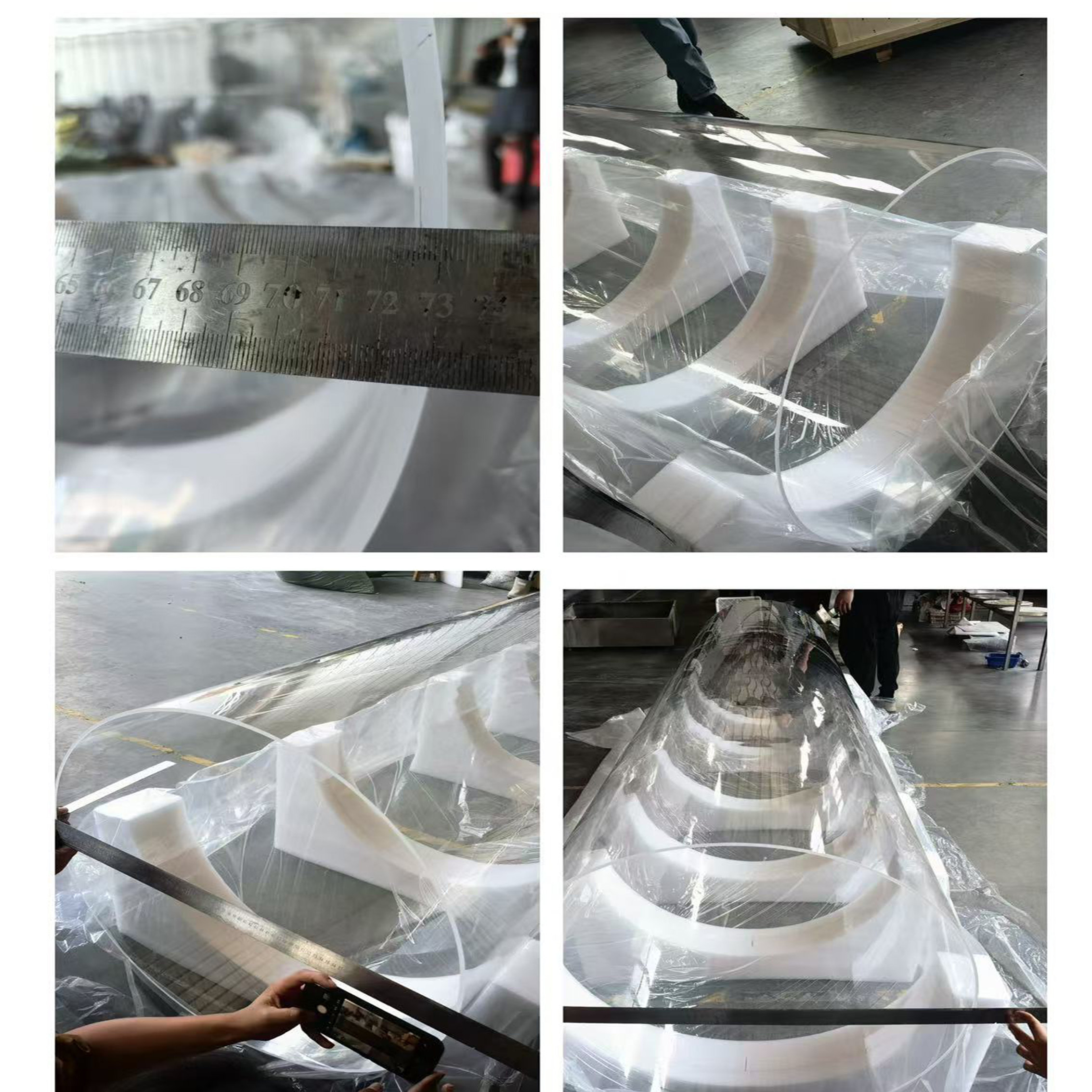 最新の会社の事例について CVD Quartz Tube for Turkish Semiconductor Client-Amy