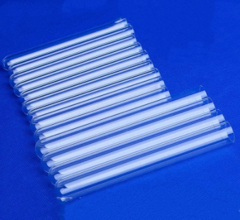 最新の会社の事例について High Purity Quartz Round Bottom Protection Tubes for Vietnamese Heat-Treatment Equipment Manufacturer-Mia
