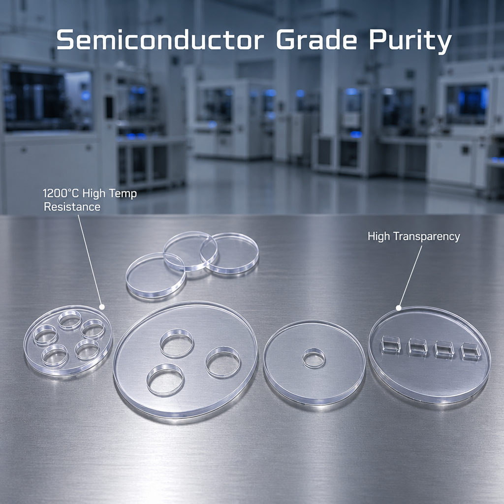 最新の会社の事例について New Breakthrough in Precision Drilling Technology for Quartz Glass Plates-sara