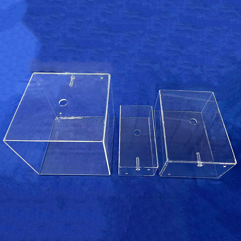 最新の会社の事例について High Temperature Resistance Quartz Square Cells for Fuel Quality Testing-Mia