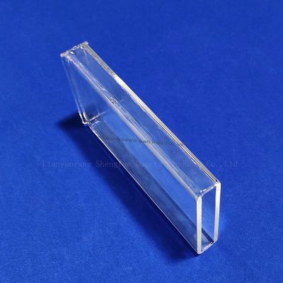 品質  Corrosion Resistant High Transmittance Quartz Glass Plate with 1100℃ Working Temperature 工場