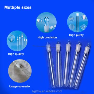 品質  High Density 2.2g/cm3 Quartz Glass Tube with 1180℃ Annealing Point and 1100℃ Strain Point for Industrial Applications 工場