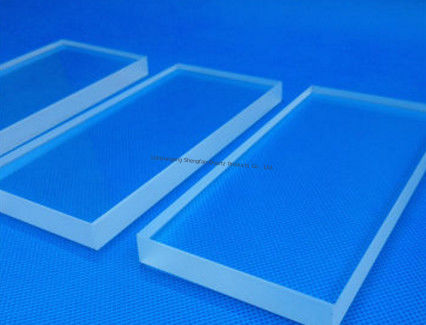 品質  Manugacturer Custom Optical Fused Quartz Glass  Thick Plate With High Transmitance 工場