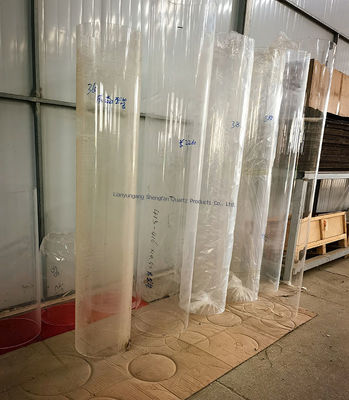 透明高透過石英ガラス管、良好な電気絶縁性と耐食性