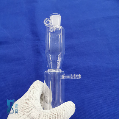 高純度耐腐蝕性のある,定製された,実験用石英器具