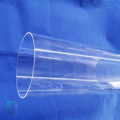 Clear Silica Quartz Glass Tube Transparent Customized high-temperature quartz tube