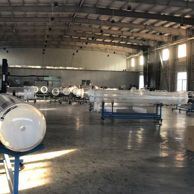 光伏の用途のための大直径高温耐腐食耐性クォーツガラスチューブ