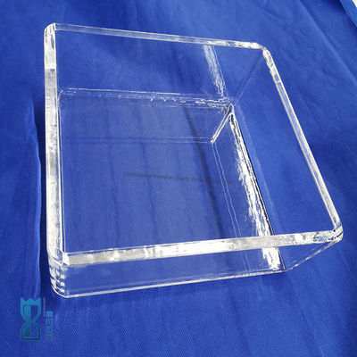 Corrosion Resistant High Transmittance Quartz Glass Plate with 1100°C Working Temperature コロージョンレジスタント 高伝送性 クォーツガラスプレート 1100°C 作業温度