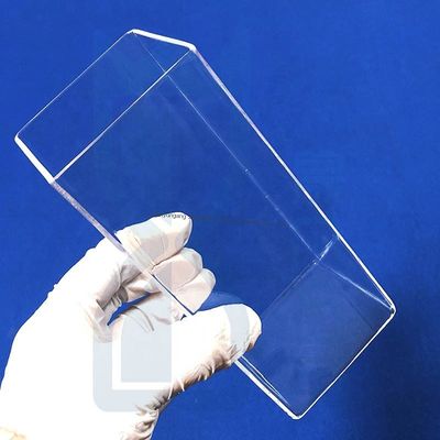 Corrosion Resistant High Transmittance Quartz Glass Plate with 1100°C Working Temperature コロージョンレジスタント 高伝送性 クォーツガラスプレート 1100°C 作業温度