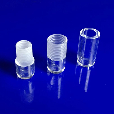 透明クォーツガラスコイルチューブ スパイラルクォーツガラスチューブ 暖房用