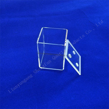 高温実験室用高透性耐腐食クォーツガラスプレート