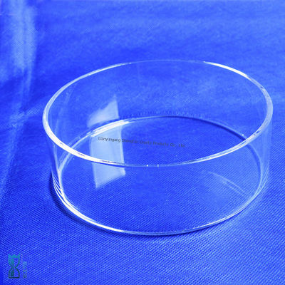 高温実験室用高透性耐腐食クォーツガラスプレート