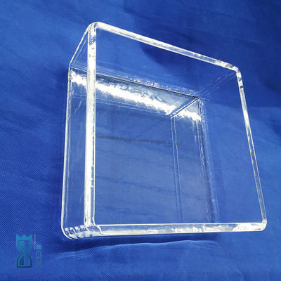 高温実験室用高透性耐腐食クォーツガラスプレート