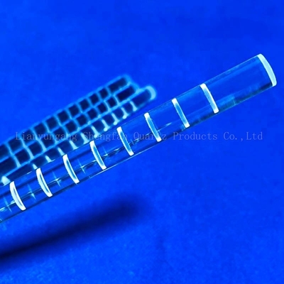 ソーラー セミコンダクターのために溶ける光学シリンダーのゆとりを製粉するCNCの終わりの水晶ガラス棒