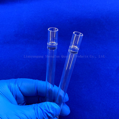 中国の製造者 オーダーメイド研究室 高温耐性クォーツガラスチューブ