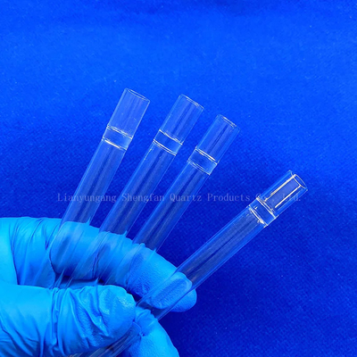 工場 オーダーメイド 高温耐性 大直径 石英管
