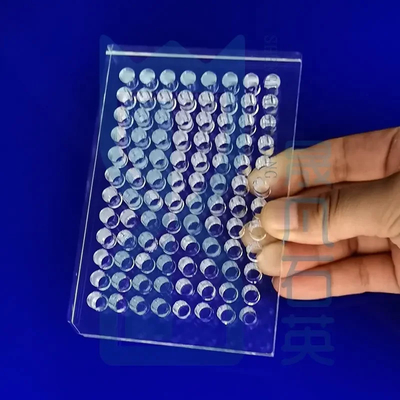 オーダーメイド 高温耐性超薄透明クォーツシート工場