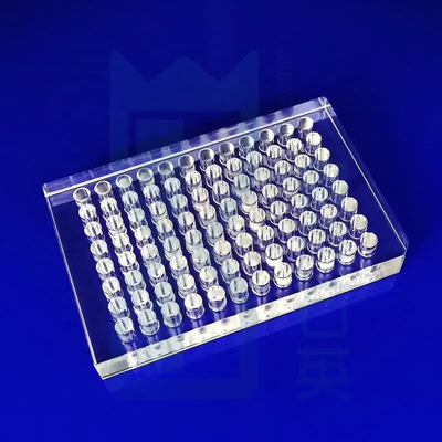 オーダーメイド 高温耐性超薄透明クォーツシート工場