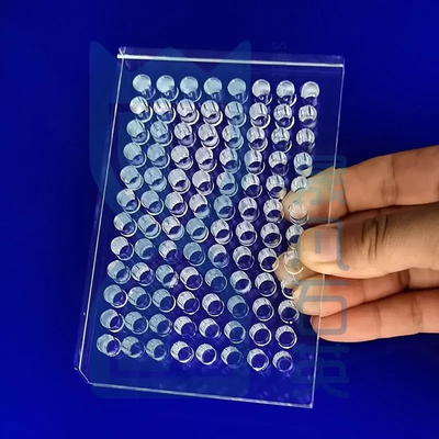 オーダーメイド 高温耐性超薄透明クォーツシート工場