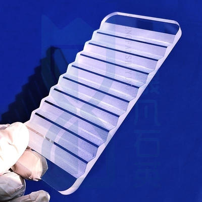 高温および耐腐蝕実験のためのクォーツ溝製品がメーカーによってカスタマイズされています