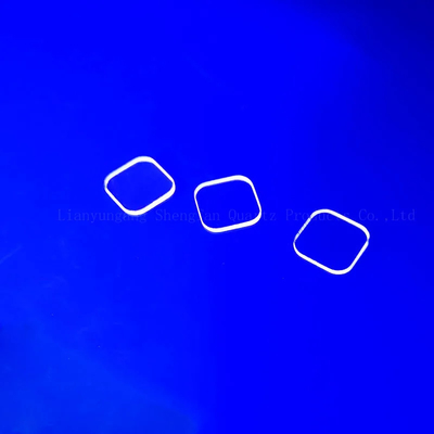 プロのカスタム 高光伝送 小径クォーツガラスシート