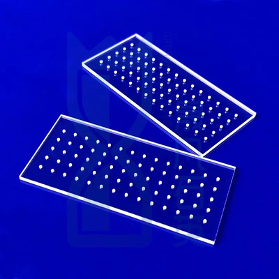 プロ オーダーメイド 紫外線 レーザー 穴を開ける クォーツ ガラス