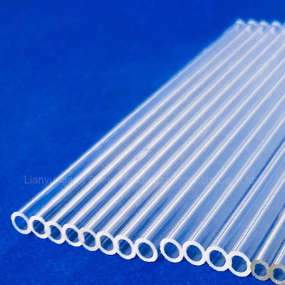 工場のカスタム高温と高純度クォーツガラスチューブ