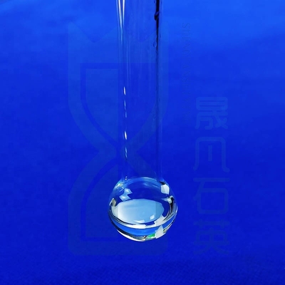 透明なクォーツ試験管 長口吹管製品 ボールプレート-SIO2 ガラス組成 クォーツ試験管