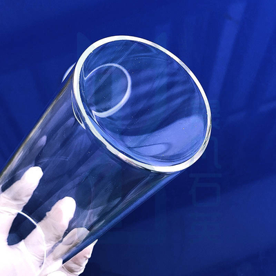 SiO2 溶融クォーツチューブ 一端密封底または丸い底
