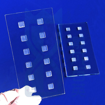 オーダーメイドXRDクォーツサンプルタンク ブルック島および他の機器 磨きクォーツサンプルタンク