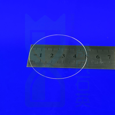 高光伝達窓スチース 石英ガラスシート 2 "4" 6 " 石英ウェーファー ウェーファー 0.3mm 厚さ
