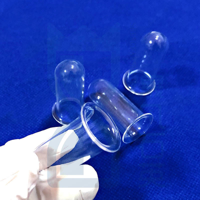 高温高純度シリカクォーツガラスチューブ クォーツフラングチューブ クォーツフラング試験管