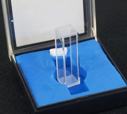 紫外線クォーツカベット 5ml/10mL 100%泡なし 紫外線スペクトロフォトメーターに兼容