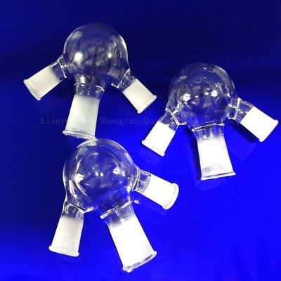 クォーツプレートで3首の瓶 鍛造加工で手作り