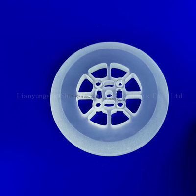 工場製の高温耐性、耐腐食性、透明、不透明な石英ガラス特殊形状部品（サンプルサポート用）