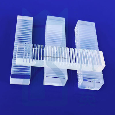 工場製の高温耐性、耐腐食性、透明、不透明な石英ガラス特殊形状部品（サンプルサポート用）