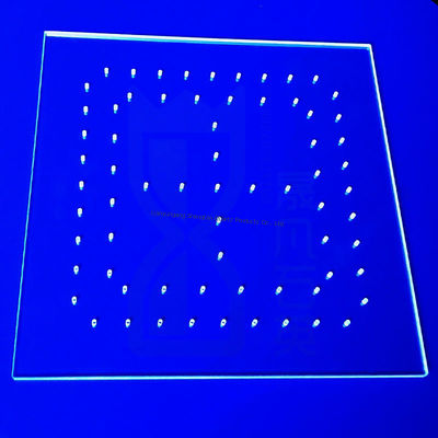 レーザーカット カスタム 高透明度 JGS1 JGS2 JGS3 クォーツシート