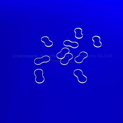 高強度クォーツガラスプレート