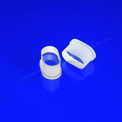 CNC カスタマイズされた高精度高純度 JGS2 石英ステッププレート UV ウィンドウ用