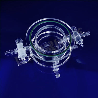 高品質 500ml 1000ml 石英実験室化学機器 石英光化学反応器