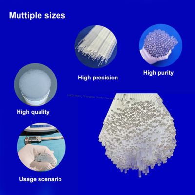 透明の溶融シリカクォーツガラスチューブ 優れた電気隔熱 航空宇宙アプリケーションのための空気泡なし