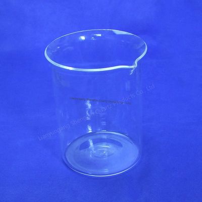Customized high-temperature resistant and corrosion-resistant 50-1000ml transparent quartz beaker