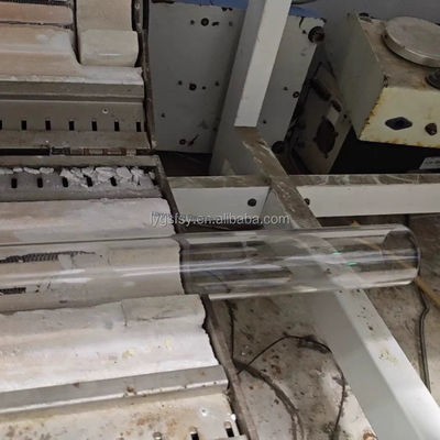 高硬度モース硬度 6.6 石英ガラス管、密度 2.2g/cm3、産業用途向けにカスタマイズ可能なサイズ