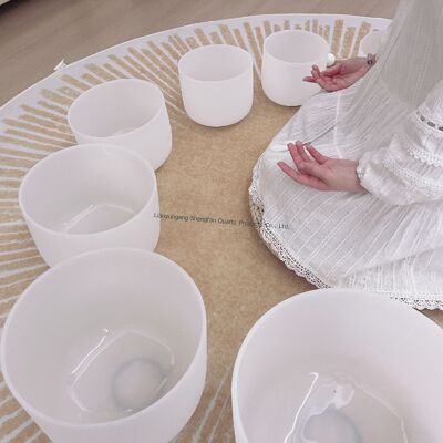 6-12インチ パーソナライズ可能なクォーツ・シンギング・ボウルセット