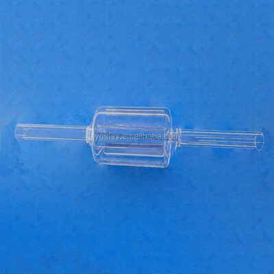 High Temperature Resistant 1100℃ 99.99% SiO2 Purity Clear Transparent Quartz Glass Tube for Semiconductor and Optical Applications