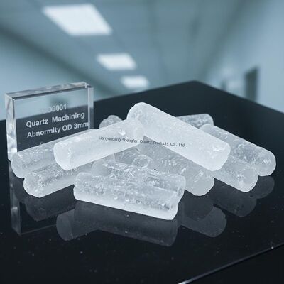 ISO9001認証 3mm外径 高温耐性 高光透過率 石英ガラス管