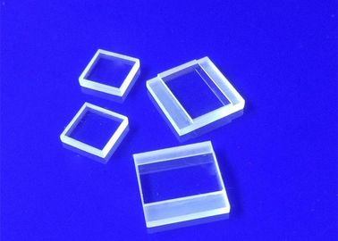 水晶シートの水晶窓ミラーのPerforatedHighの注文の溝がある温度の抵抗力がある光学透明な水晶ガラス
