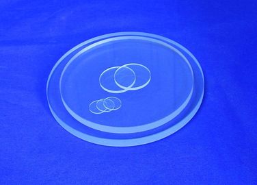 Transparantのゆとりの石英ガラス シートの実験応用防蝕