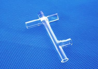 実験室の水晶ガラス棒の小さいガラス管のMose 6.5の硬度>92%の軽い伝送