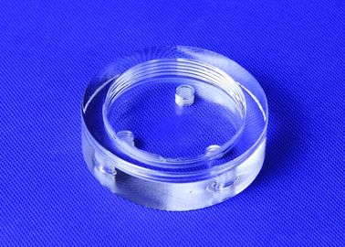 光学精密機械化の水晶ガラス ディスク低い熱伝導性のゆとり色